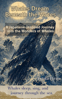 Whales Dream Beneath the Waves: A Japanese-Inspired Journey into the Wonders of Whales cover